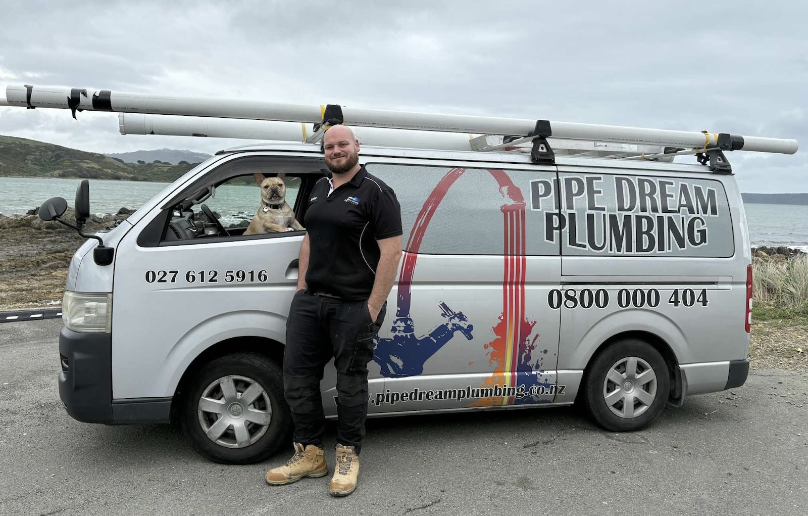 Pipe Dream Plumbing Van