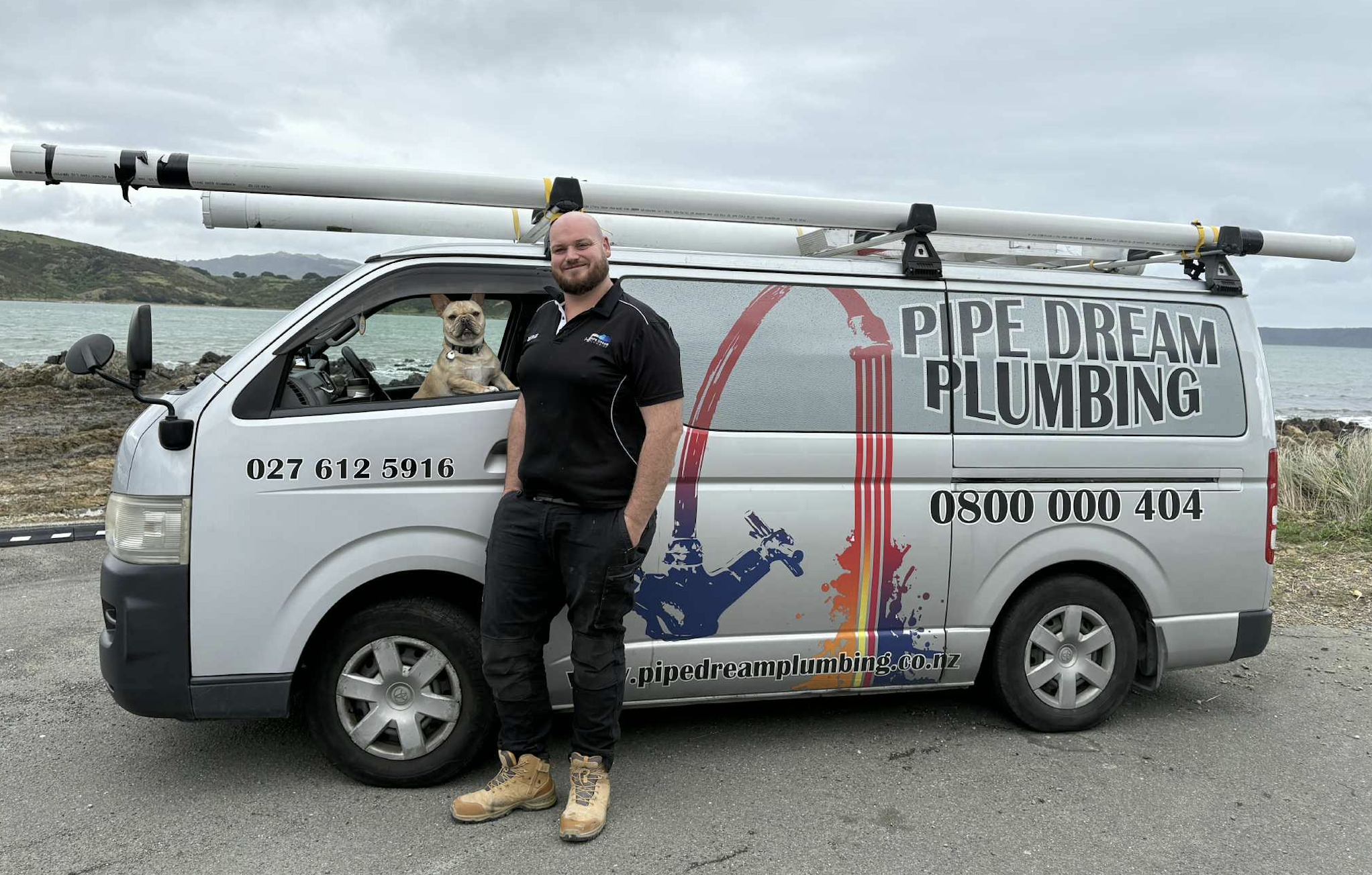 Pipe Dream Plumbing Van